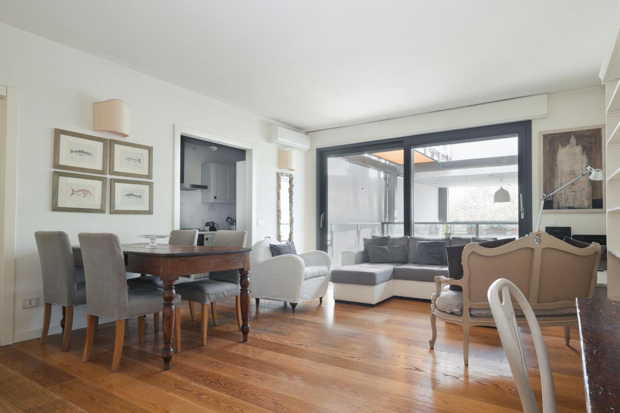 Apartamento Joivy Delightful Family Flat With Terrace Milán Exterior foto
